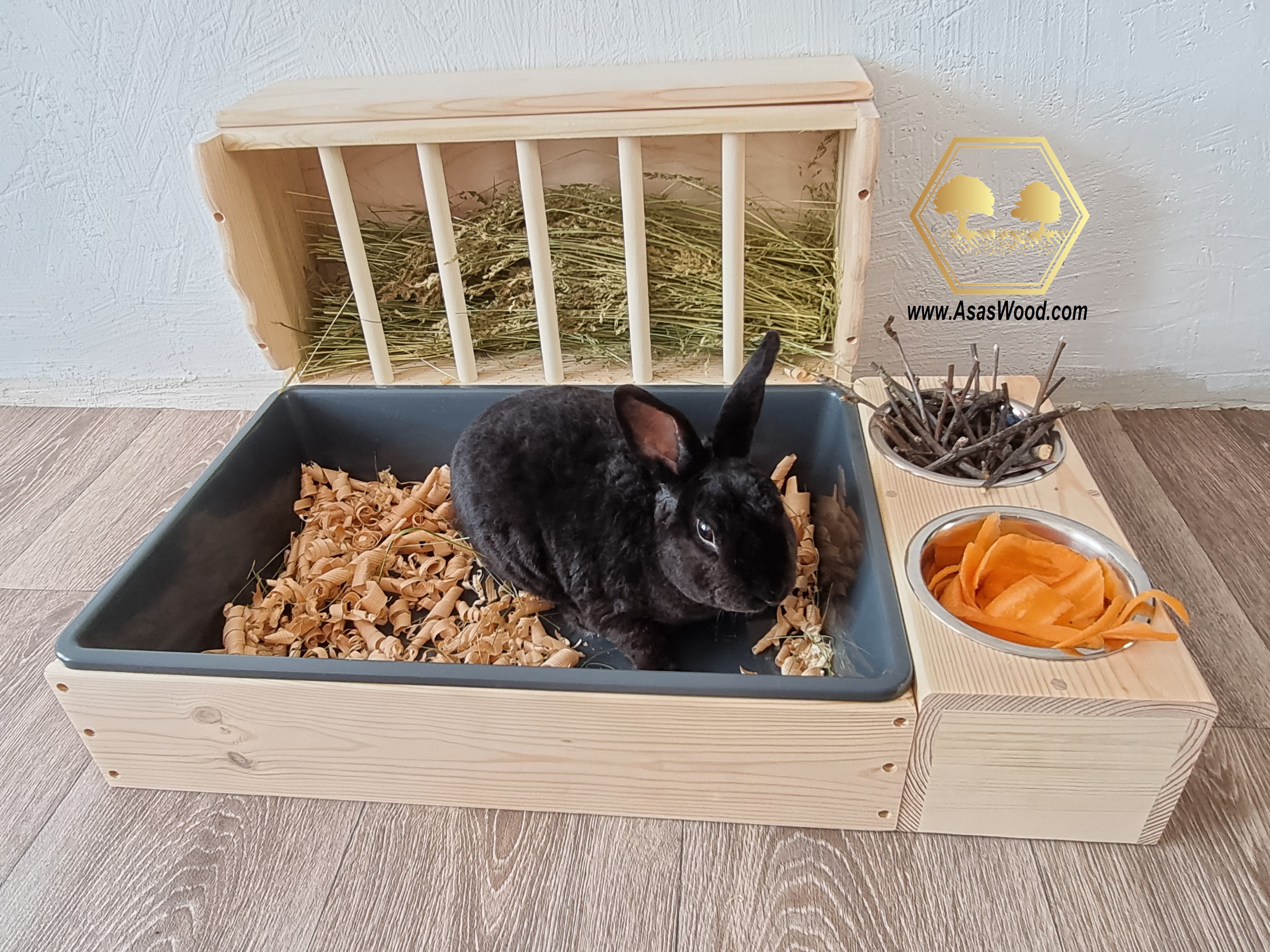 Homemade Rabbit Nest Box
