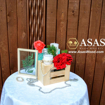 wooden box, made by asaswood