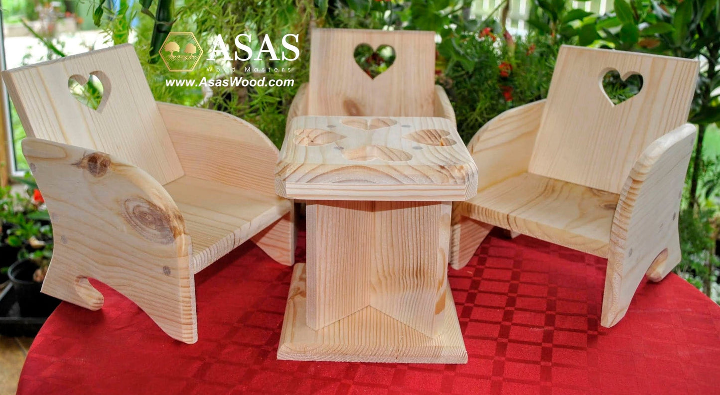 Chinchilla Furniture Set ❤️ Dining table set