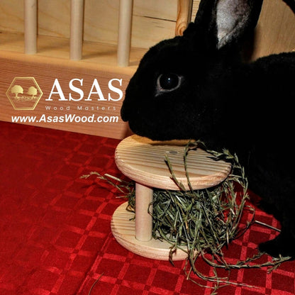 mini hay holder for rabbit