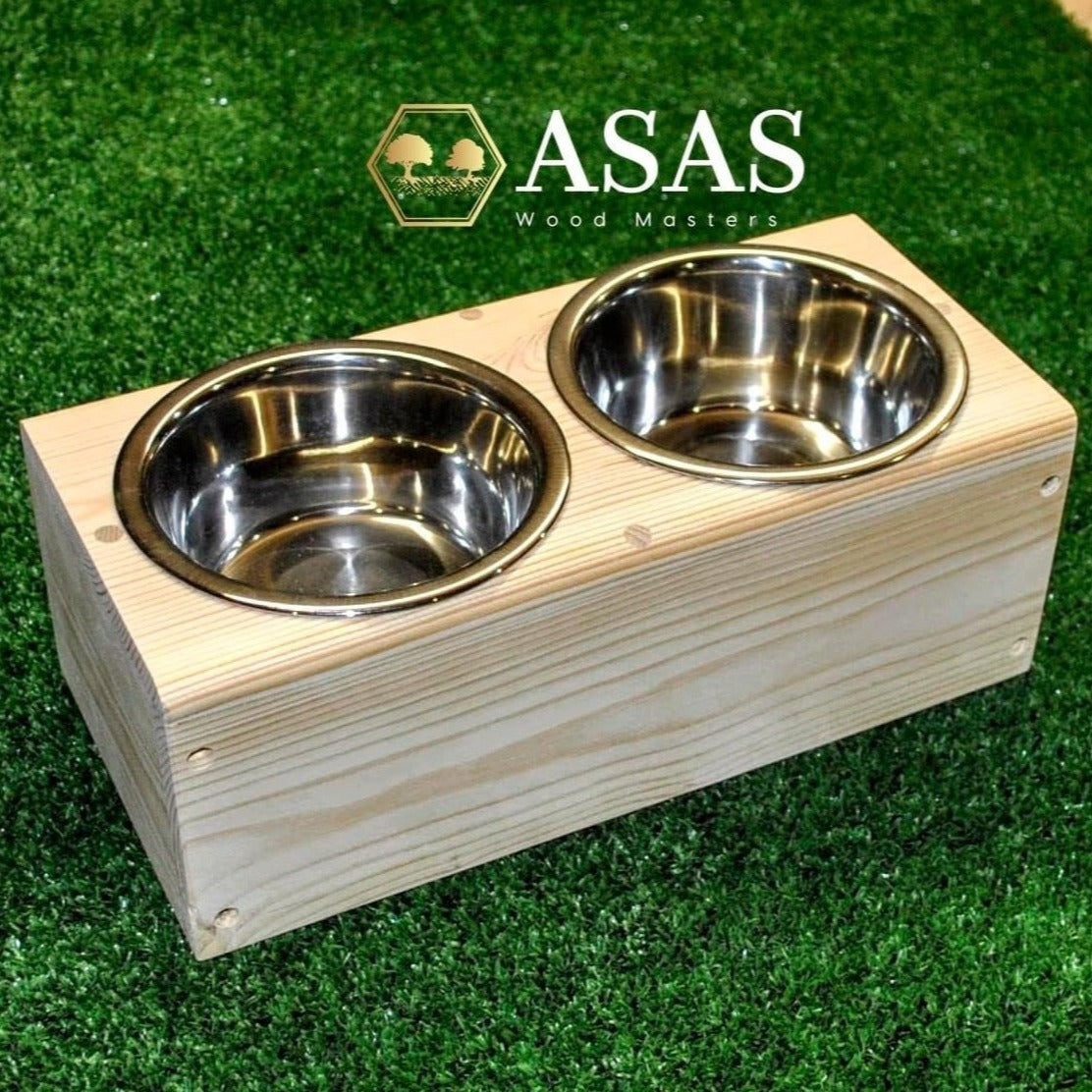 Food and Drink bowls station, made by asaswood