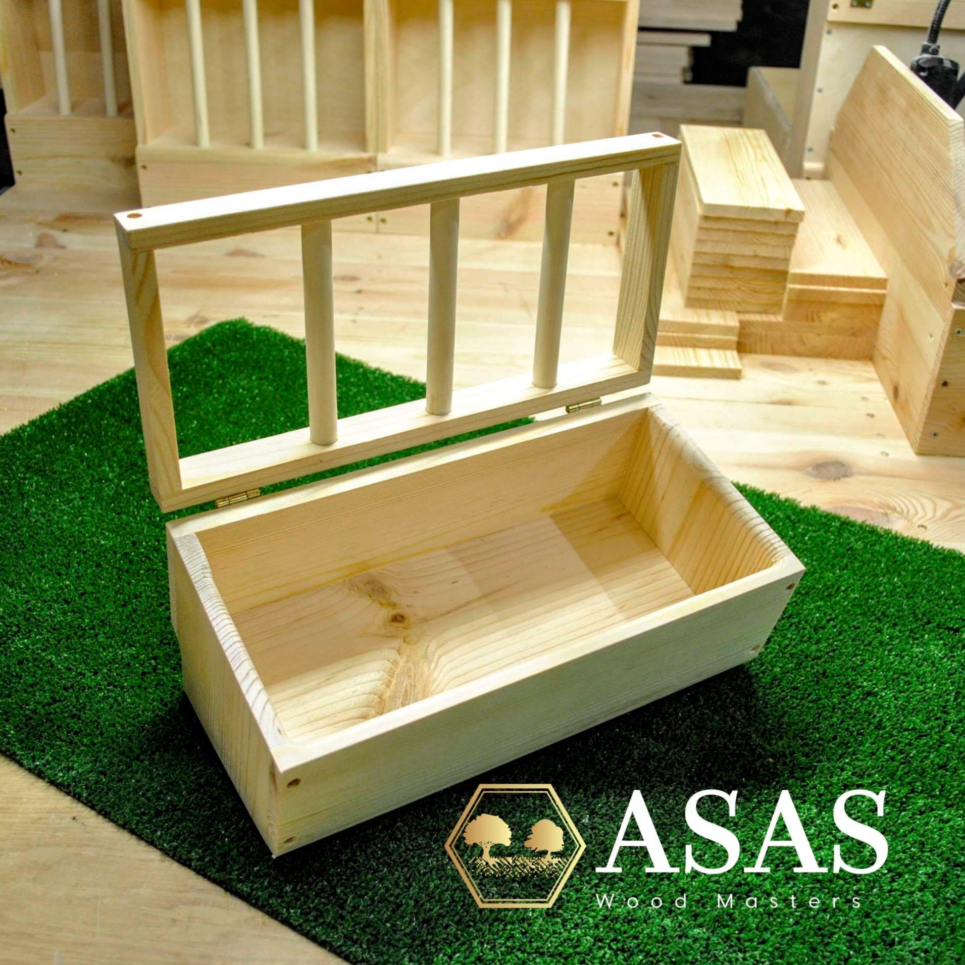 Wooden Hay Box ️ – AsasWood