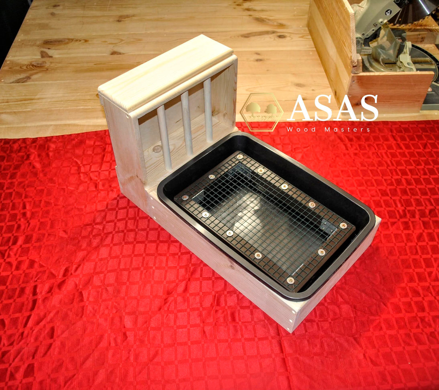 Rabbit hay feeder with litter box ❤️ MEDIUM